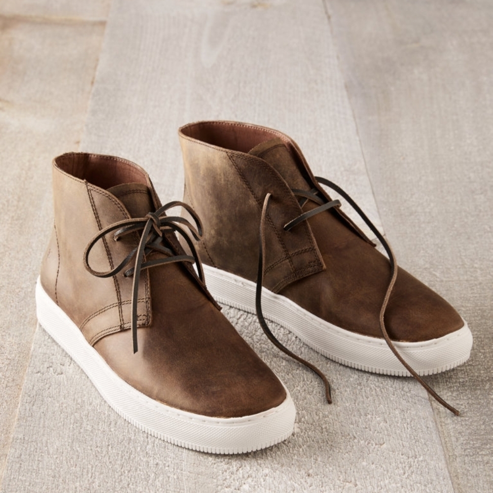 Frye Astor Chukka Tan Leather Sneaker Shoe Fe40031 Size 11